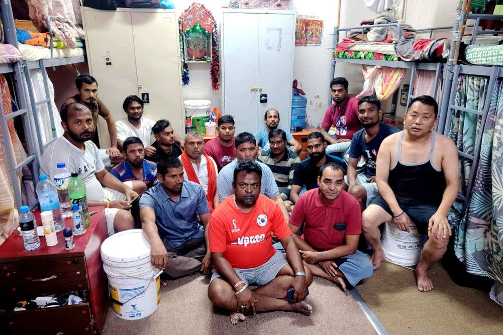कतारको इन्टरटेक्ट्रा कम्पनीमा कार्यरत ३६ नेपाली श्रमिक  अलपत्र