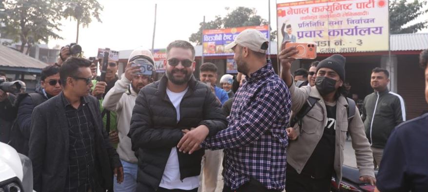 बालेन शाह एमाले कार्यालय पुगेपछि...