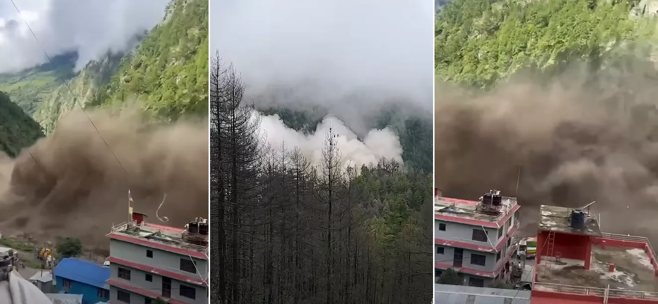 भोटेकोसी नदी रसुवामा तिब्बत तर्फबाट ठुलो बाढी प्रवेश