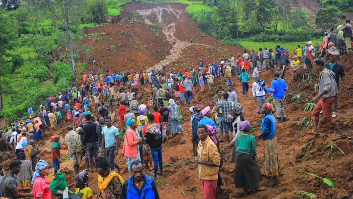 इथियोपियामा धार्मिक अनुष्ठानका क्रममा पहिरोमा परि १४ जनाको मृत्यु, कैयौँ बेपत्ता