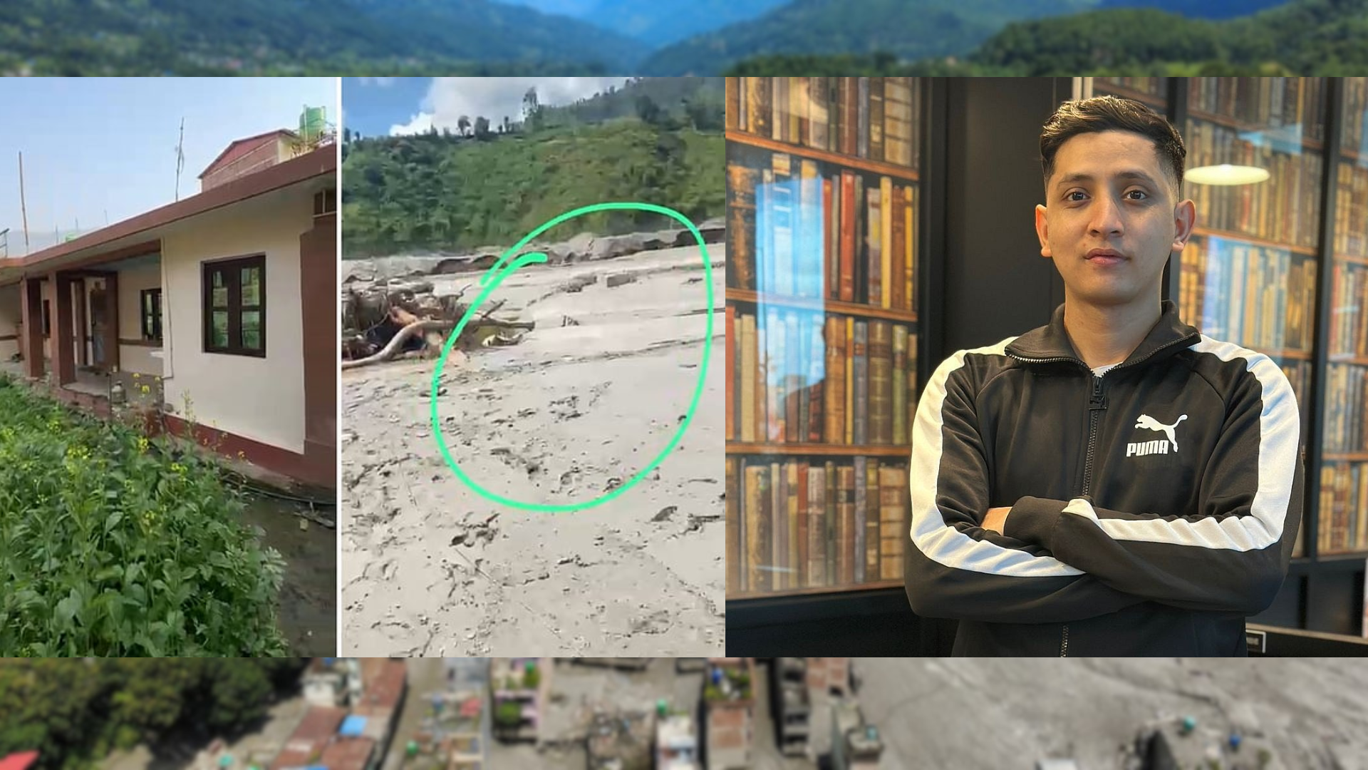 यूएईमा पसिना बगाएर बनाएको घर बाढीले बगायो, वर्षौँको मेहनत केही मिनेटमै सकियो
