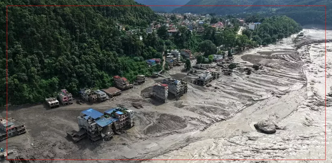 रसुवा बाढी : ४६९ जनाको शव फेला, ९७७ जना अझै बेपत्ता